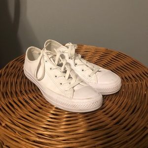 White Monochrome Converse